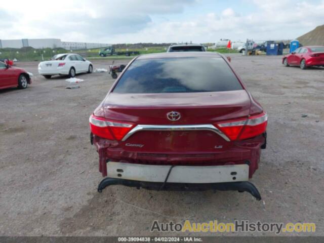 TOYOTA CAMRY LE/XLE/SE/XSE, 4T1BF1FK7HU654399