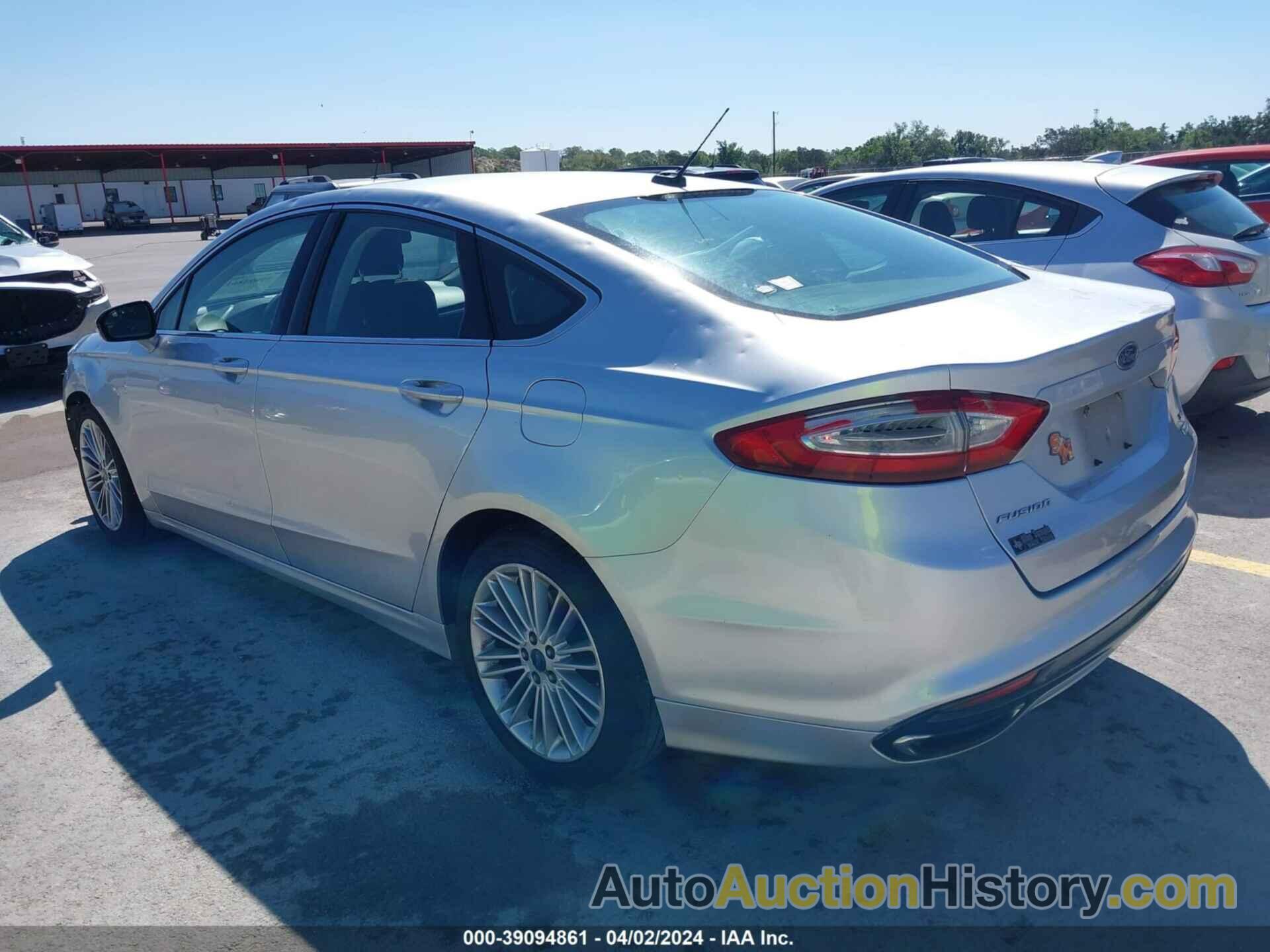 FORD FUSION SE, 3FA6P0H9XER257981