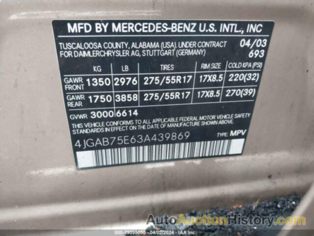 MERCEDES-BENZ CL 500 500, WDBPJ75J02A028527