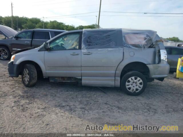 DODGE GRAND CARAVAN SE, 2C4RDGBGXFR660852