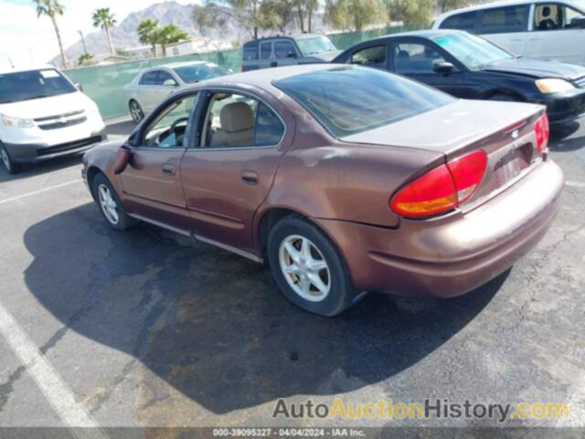 OLDSMOBILE ALERO GL3, 1G3NL52E5YC304616