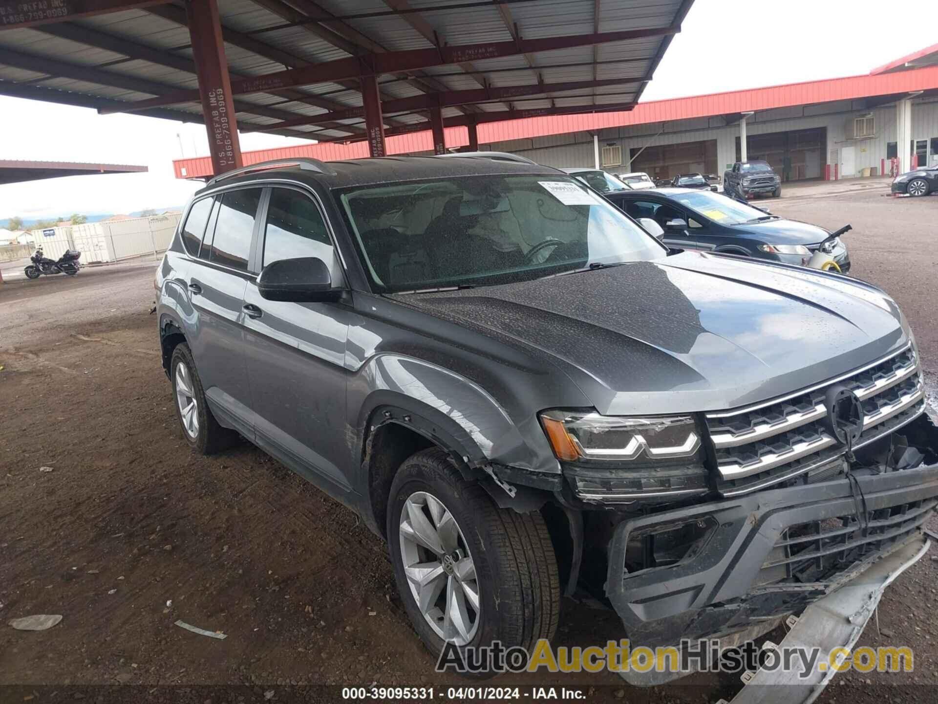 VOLKSWAGEN ATLAS 3.6L V6 SE, 1V2CR2CA0JC566242