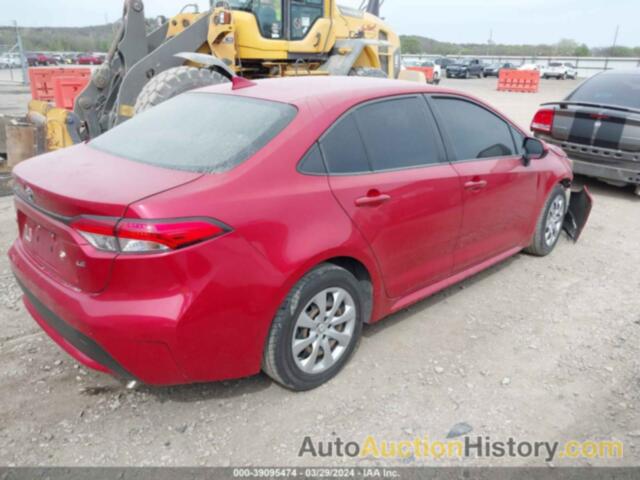 TOYOTA COROLLA LE, JTDEPRAE5LJ086470