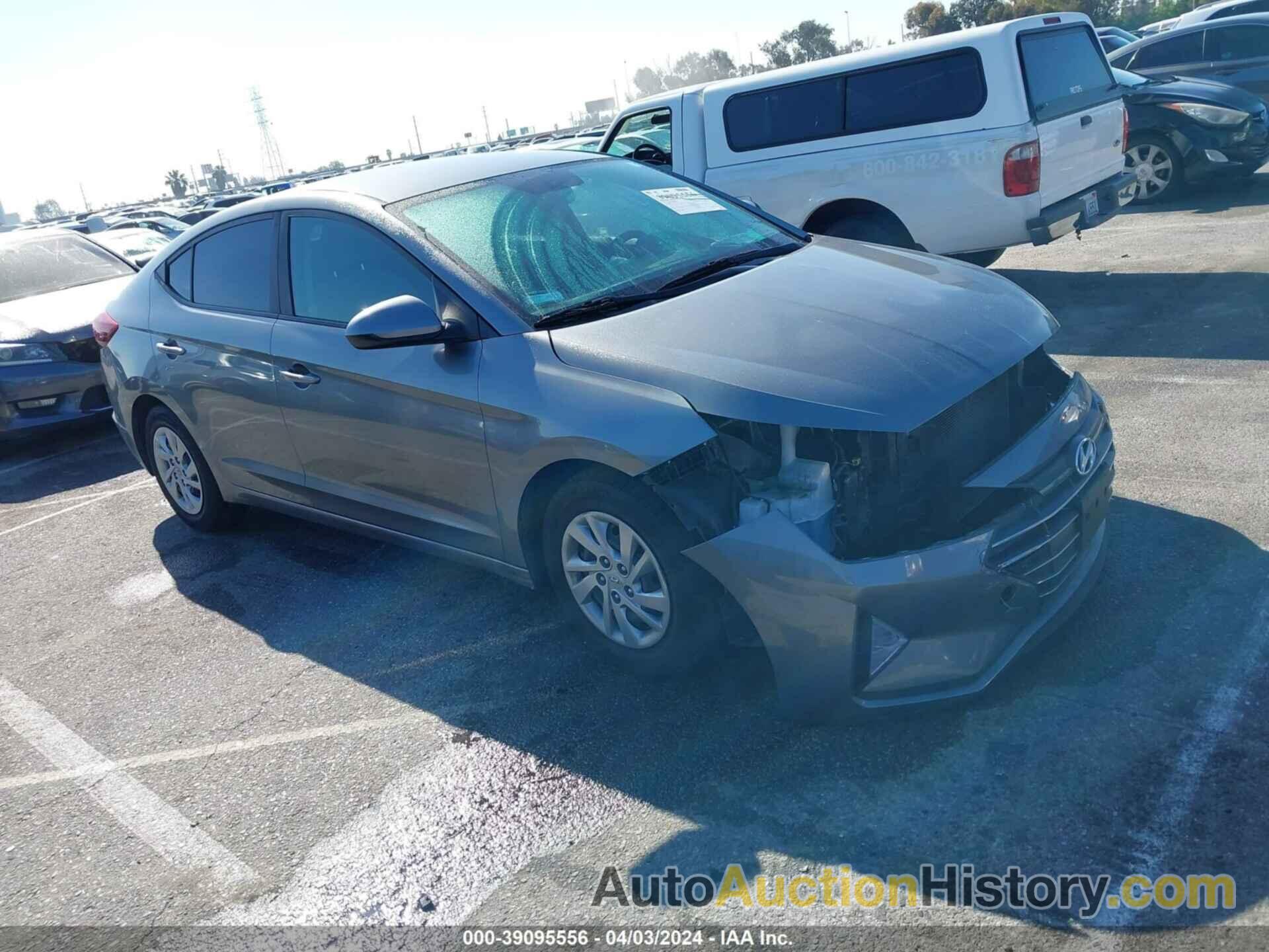 HYUNDAI ELANTRA SE, KMHD74LF4KU783593