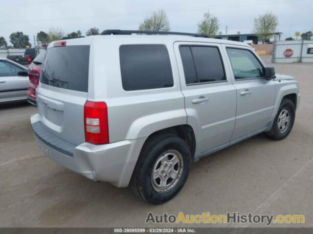 JEEP PATRIOT SPORT, 1J4NT2GB4AD549544