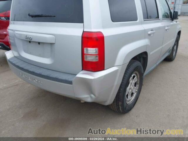 JEEP PATRIOT SPORT, 1J4NT2GB4AD549544