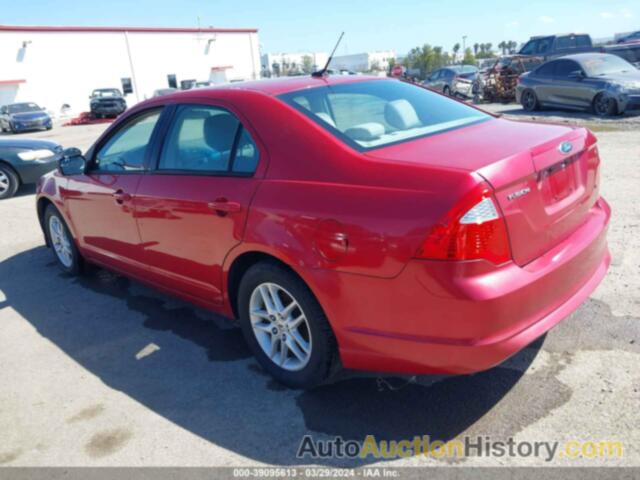 FORD FUSION S, 3FAHP0GA6BR211807