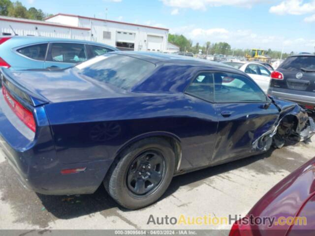 DODGE CHALLENGER SXT, 2C3CDYAG5DH627875