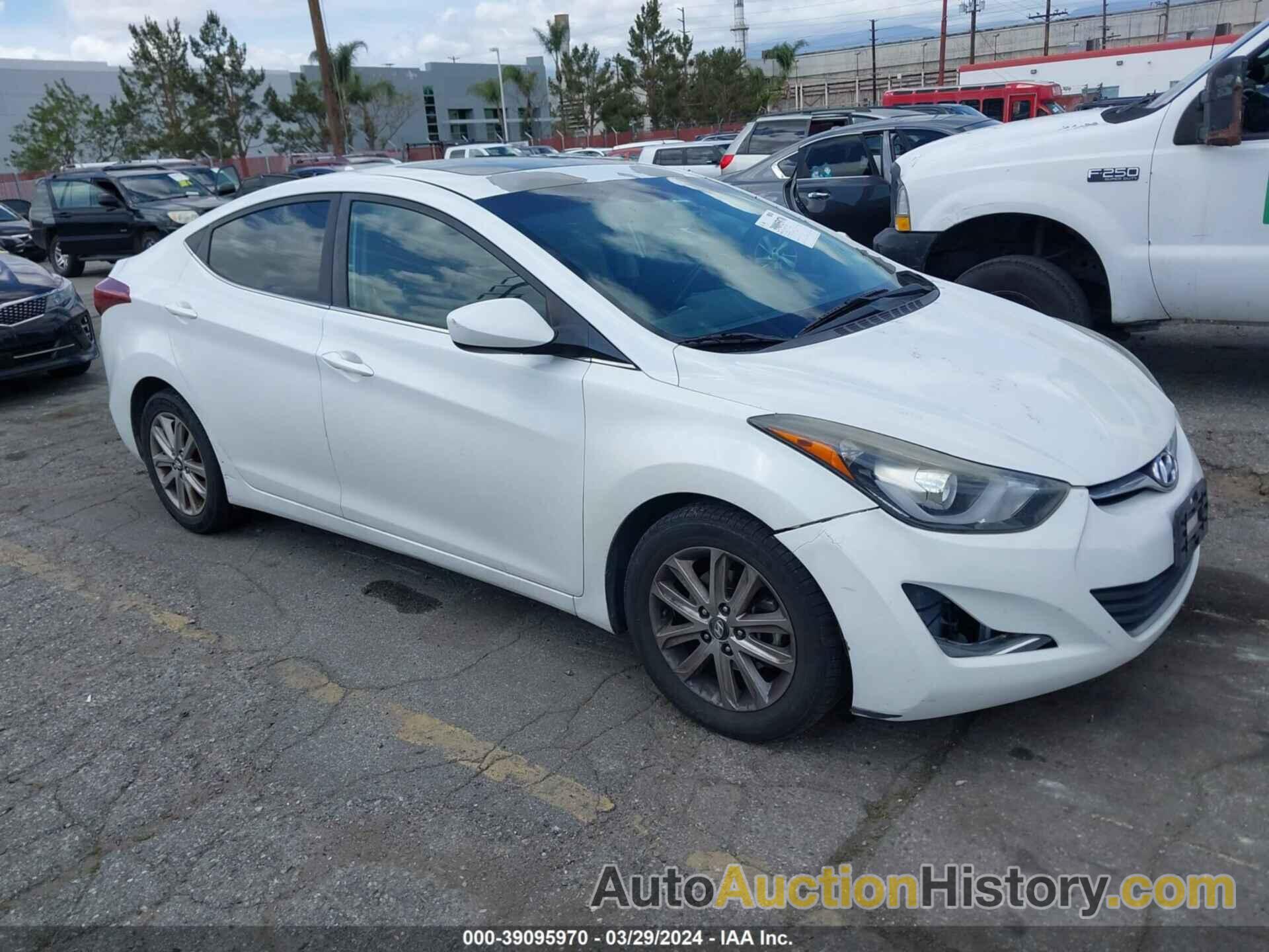 HYUNDAI ELANTRA SE, 5NPDH4AE5FH554500