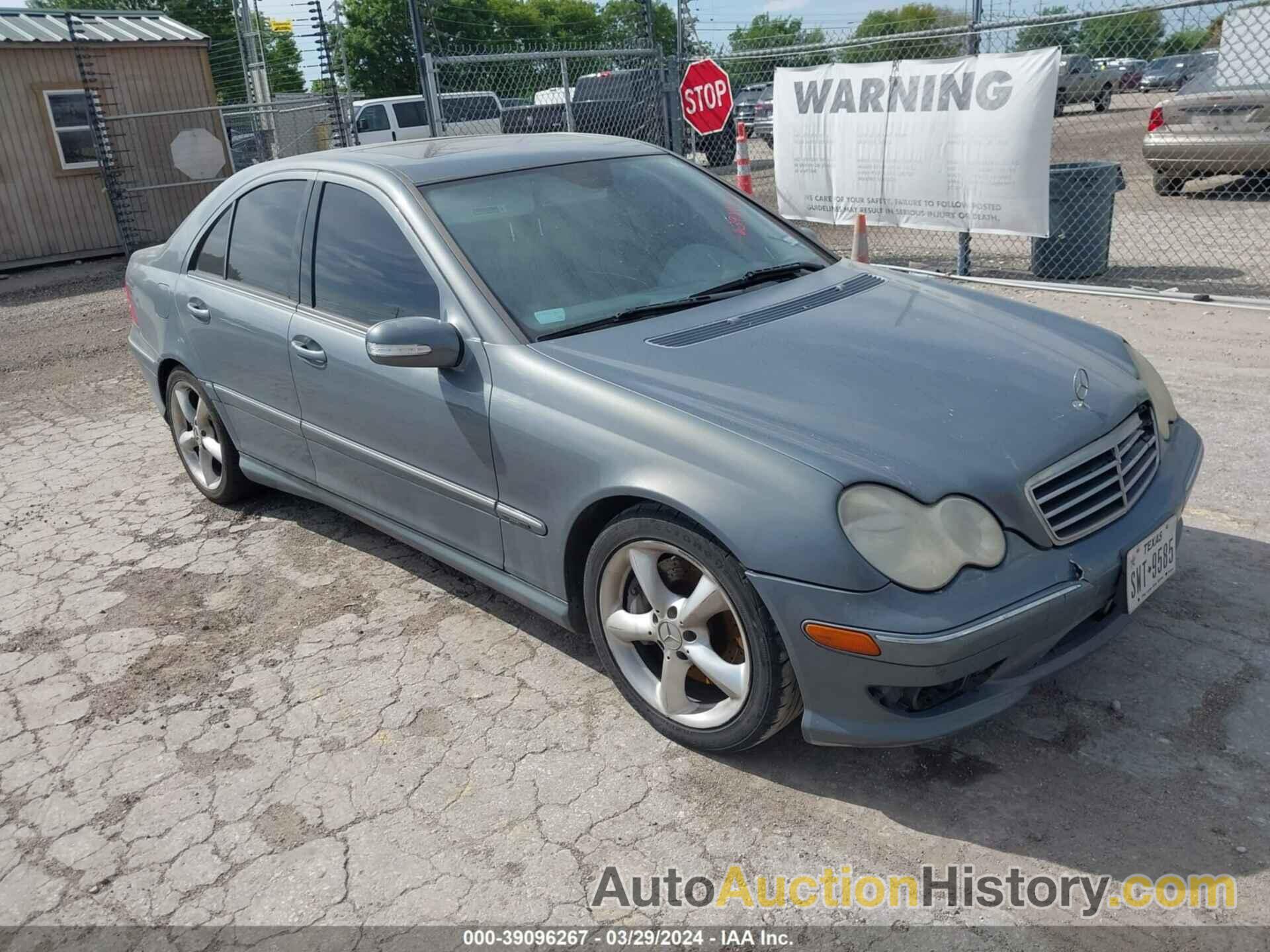 MERCEDES-BENZ C 230 SPORT, WDBRF52H66F760959