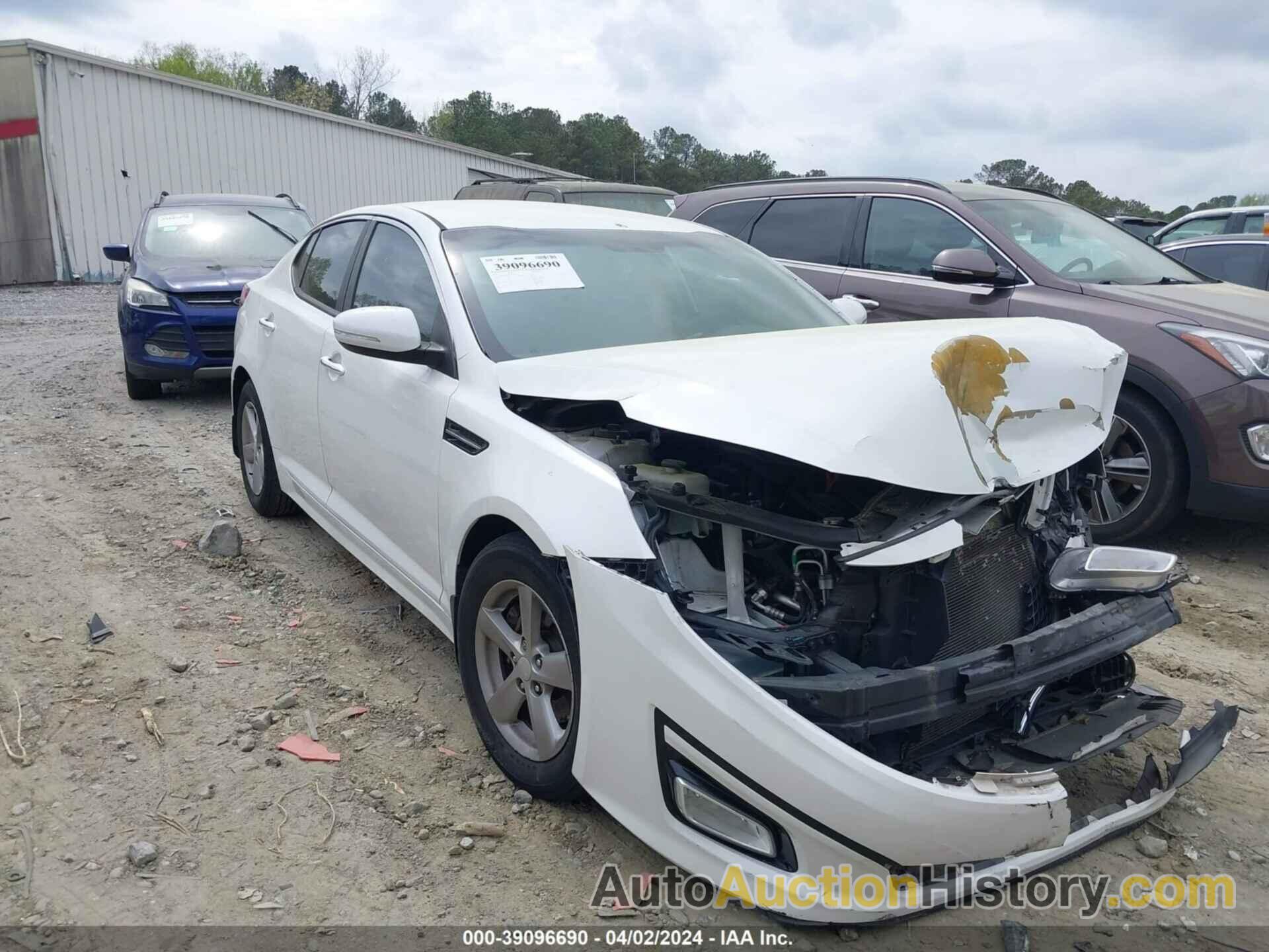 KIA OPTIMA LX, 5XXGM4A7XFG387797