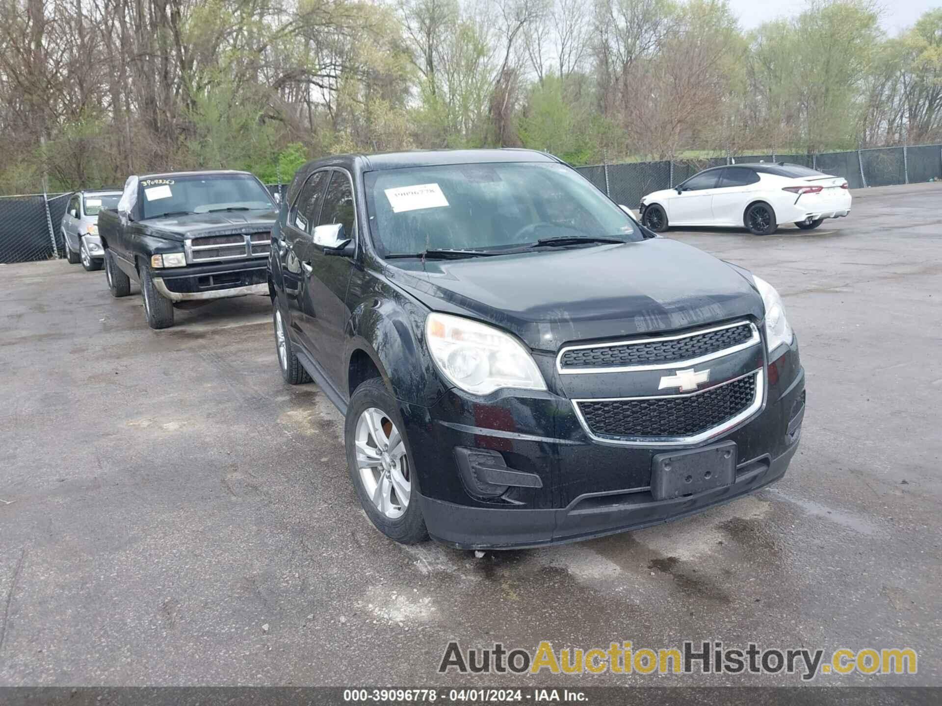 CHEVROLET EQUINOX LS, 2GNALBEK9C1260821