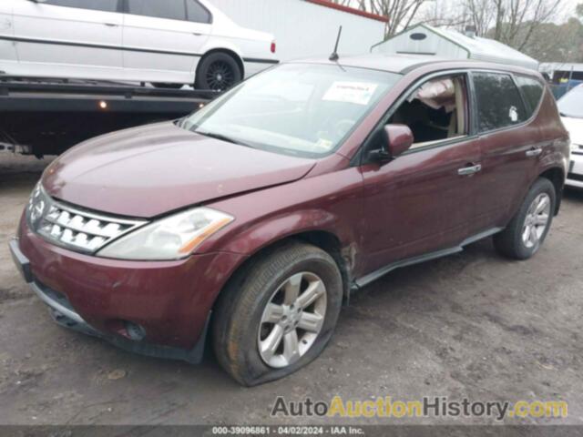 NISSAN MURANO S, JN8AZ08W87W666165