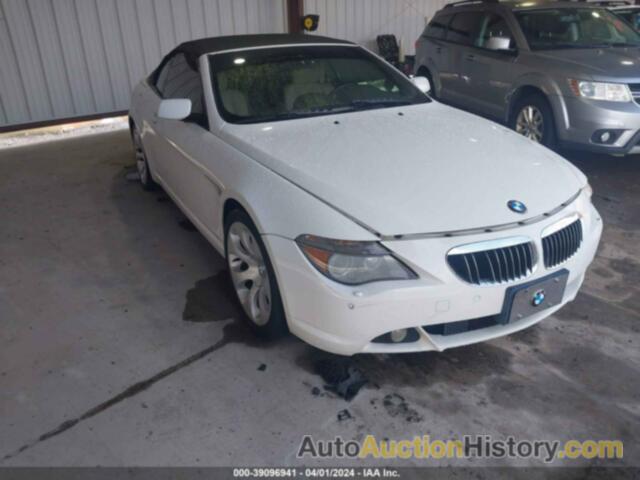 BMW 650I, WBAEK13466CN76197