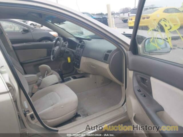 KIA SPECTRA EX/LX/SX, KNAFE121265262876