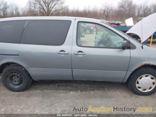 TOYOTA SIENNA CE, 4T3ZF19C7YU243224