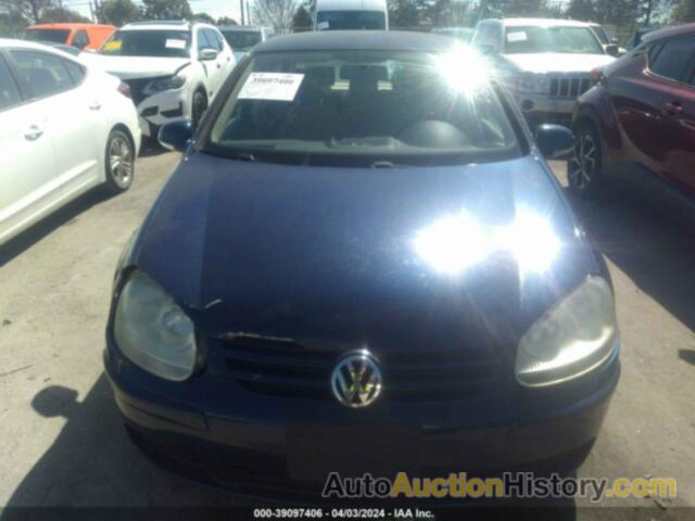 VOLKSWAGEN RABBIT 4-DOOR, WVWCR71K96W154157