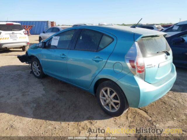 TOYOTA PRIUS C, JTDKDTB35C1021575