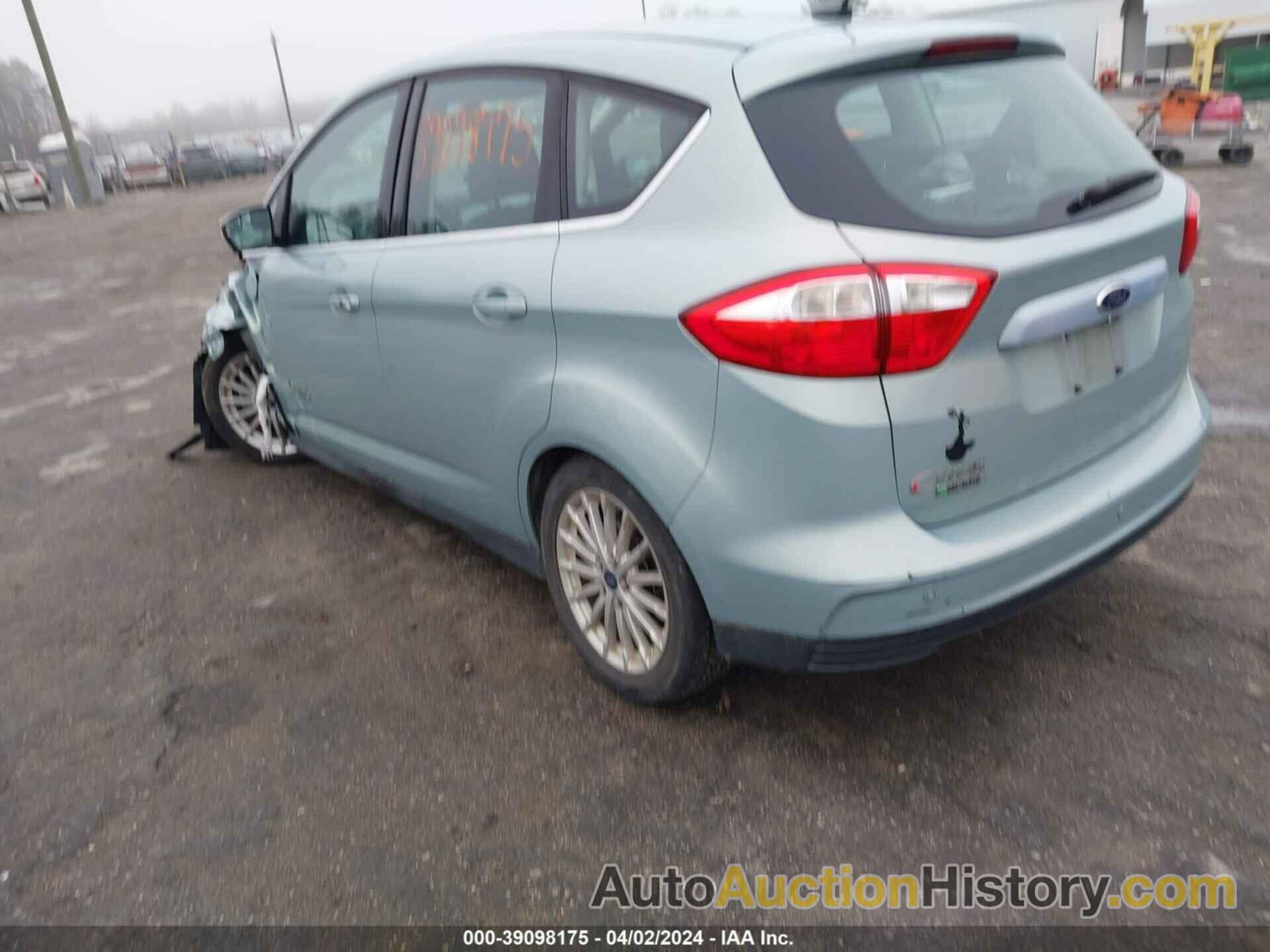 FORD C-MAX ENERGI SEL, 1FADP5CU2DL534300