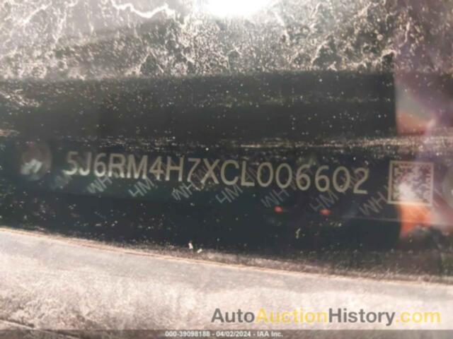 HONDA CR-V EXL, 5J6RM4H7XCL006602