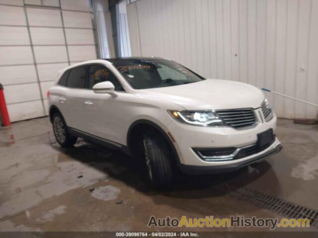 LINCOLN MKX RESERVE, 2LMPJ8LR2HBL28003