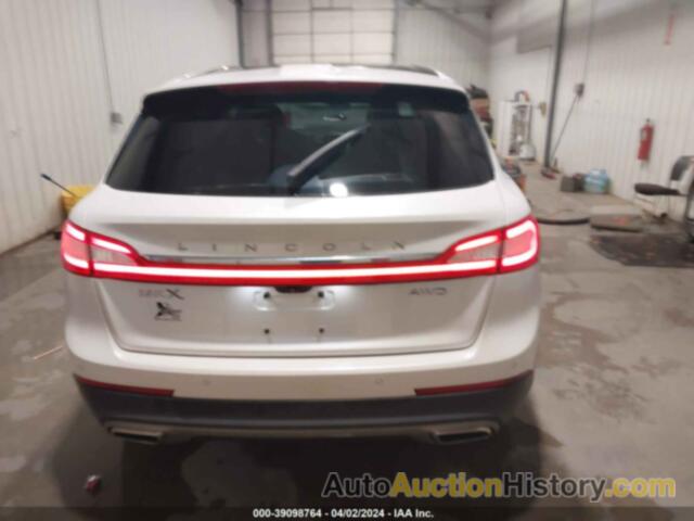 LINCOLN MKX RESERVE, 2LMPJ8LR2HBL28003