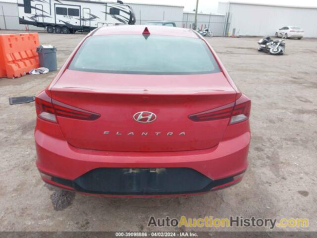 HYUNDAI ELANTRA SEL/VALUE/LIMITED, 5NPD84LF0KH421949