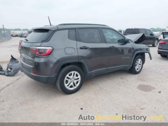 JEEP COMPASS SPORT FWD, 3C4NJCAB7JT438846