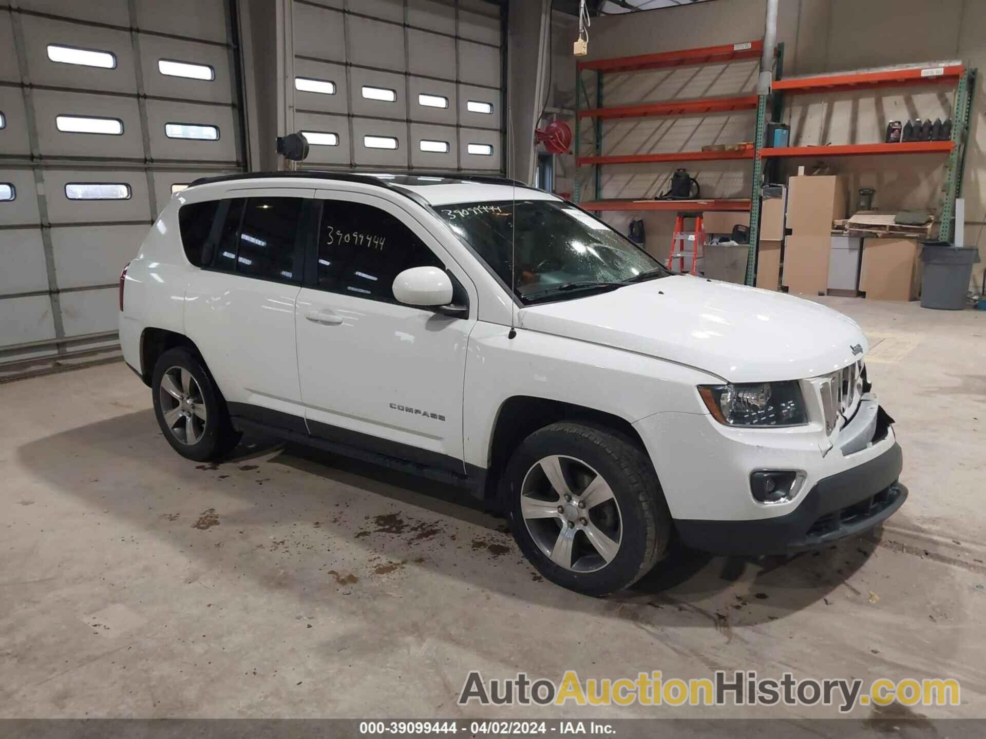 JEEP COMPASS HIGH ALTITUDE FWD, 1C4NJCEA3HD119462