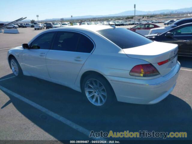 BMW 745LI, WBAGN63473DR14340