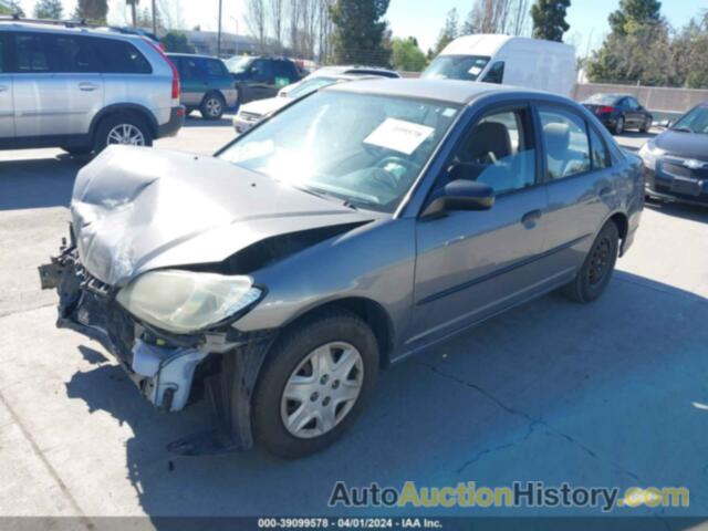 HONDA CIVIC VP, 1HGES16365L015729