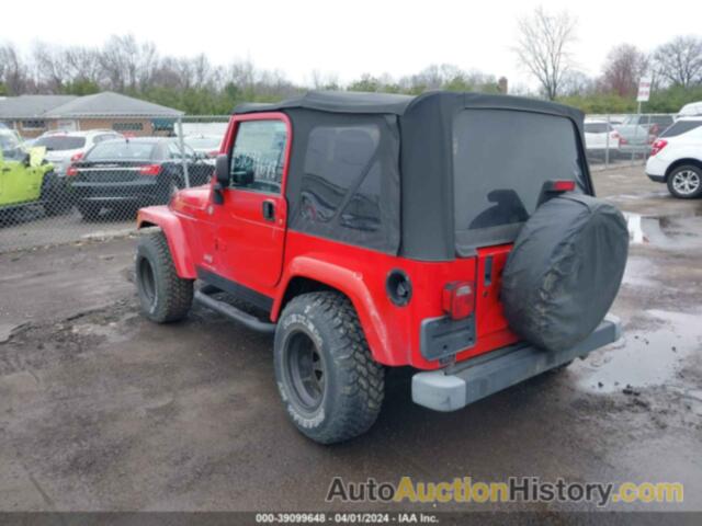 JEEP WRANGLER X, 1J4FA39S25P357072