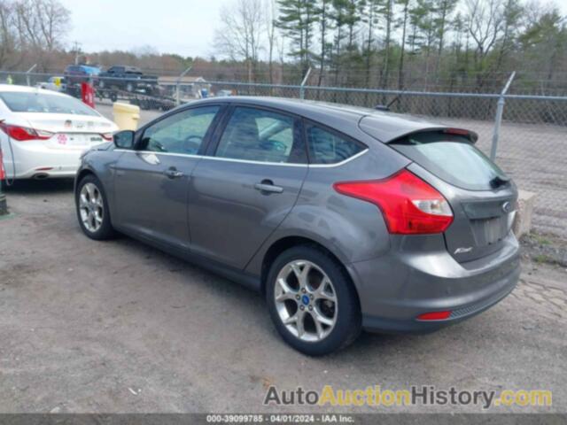 FORD FOCUS TITANIUM, 1FADP3N25DL129211