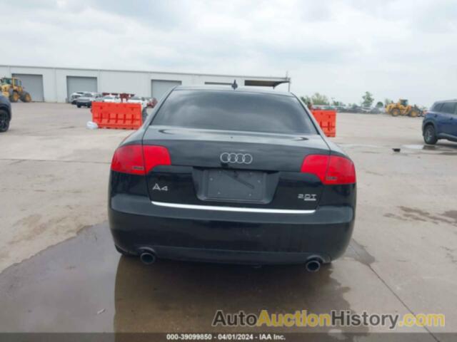 AUDI A4 2.0T, WAUDF78E17A221259