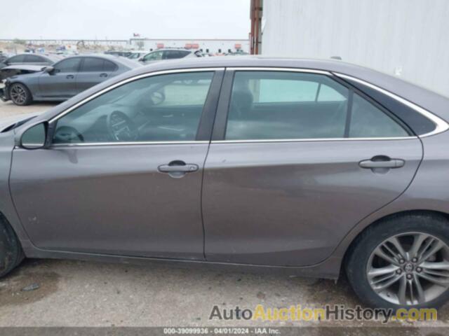 TOYOTA CAMRY LE/XLE/SE/XSE, 4T1BF1FK4GU235652