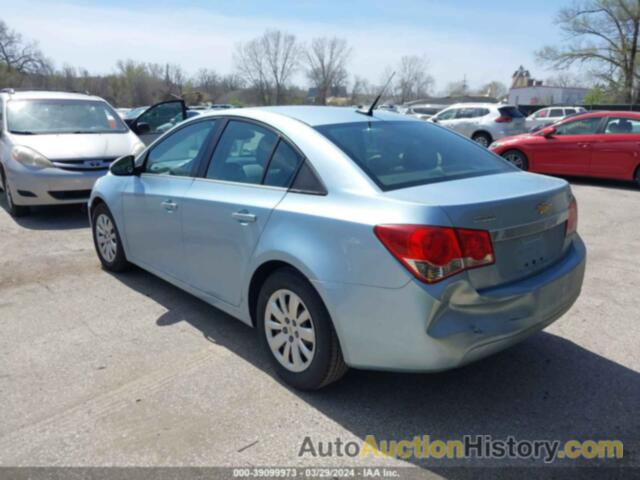 CHEVROLET CRUZE 1LT, 1G1PF5S9XB7100888