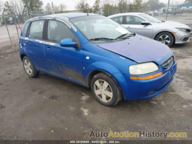 CHEVROLET AVEO 5 LS, KL1TD66618B084448