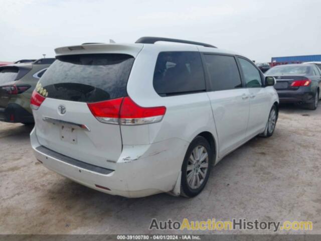 TOYOTA SIENNA LIMITED V6 7 PASSENGER, 5TDYK3DC2CS216274