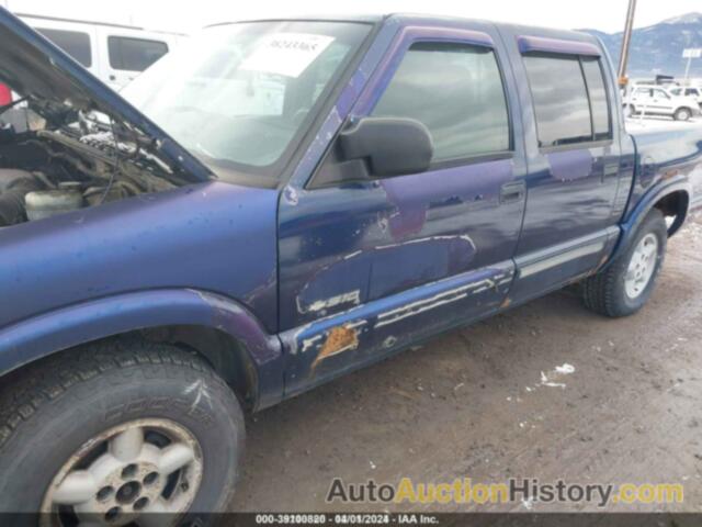 CHEVROLET S-10 LS, 1GCDT13W71K256415