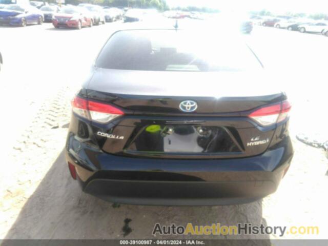 TOYOTA COROLLA HYBRID LE, JTDBCMFE6PJ012619