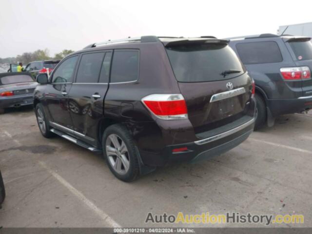 TOYOTA HIGHLANDER LIMITED V6, 5TDDK3EH0CS105487