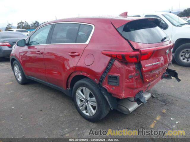 KIA SPORTAGE LX, KNDPM3AC7J7333737