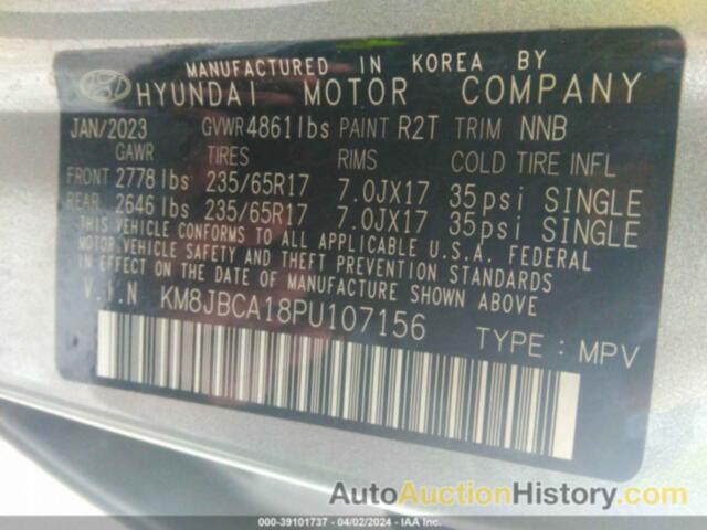 HYUNDAI TUCSON HYBRID BLUE, KM8JBCA18PU107156