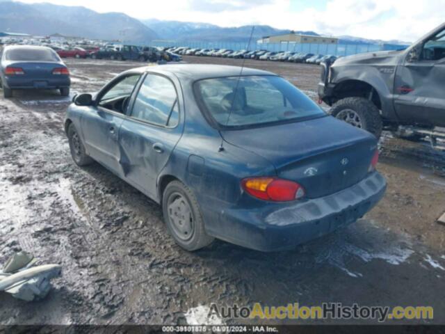 HYUNDAI ELANTRA GL, KMHJF25F5XU759432