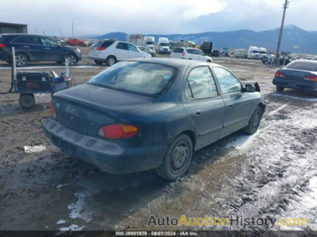 HYUNDAI ELANTRA GL, KMHJF25F5XU759432