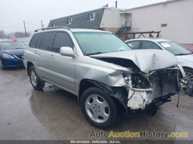 TOYOTA HIGHLANDER LIMITED V6, JTEEP21A170216045