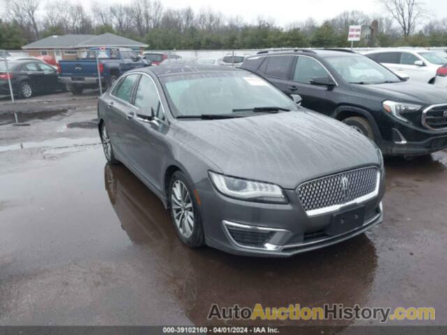 LINCOLN MKZ SELECT, 3LN6L5C91HR604219