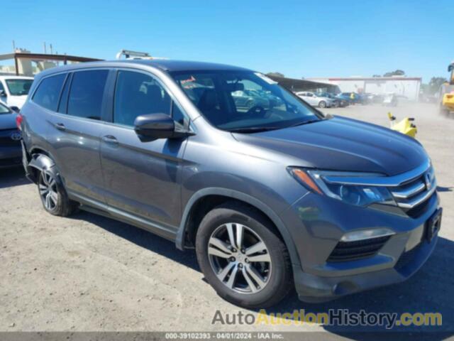 HONDA PILOT EX-L, 5FNYF5H50GB010277