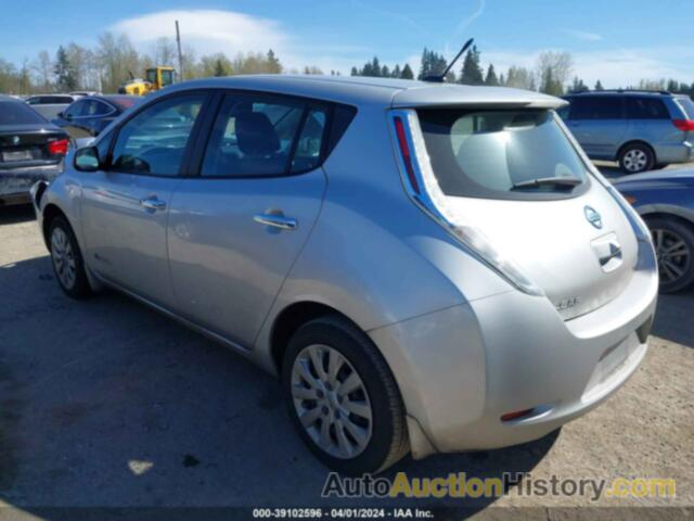 NISSAN LEAF S, 1N4AZ0CP4EC330254