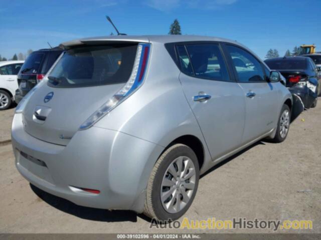 NISSAN LEAF S, 1N4AZ0CP4EC330254